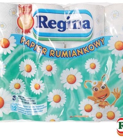 Papier toaletowy, rumiankowy REGINA-PAP12R_RUM