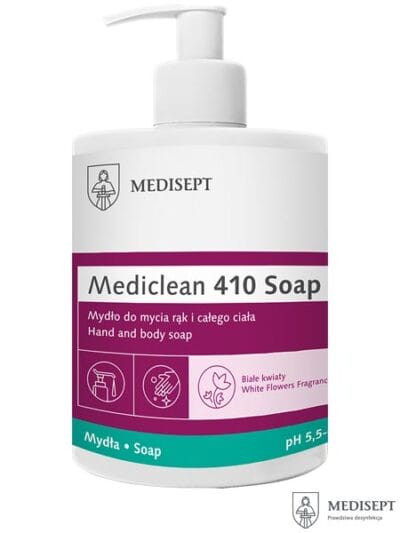 Mydło w płynie do mycia rąk i całego ciała, Mediclean 410 Soap MEDISEPT MED-410SOAP